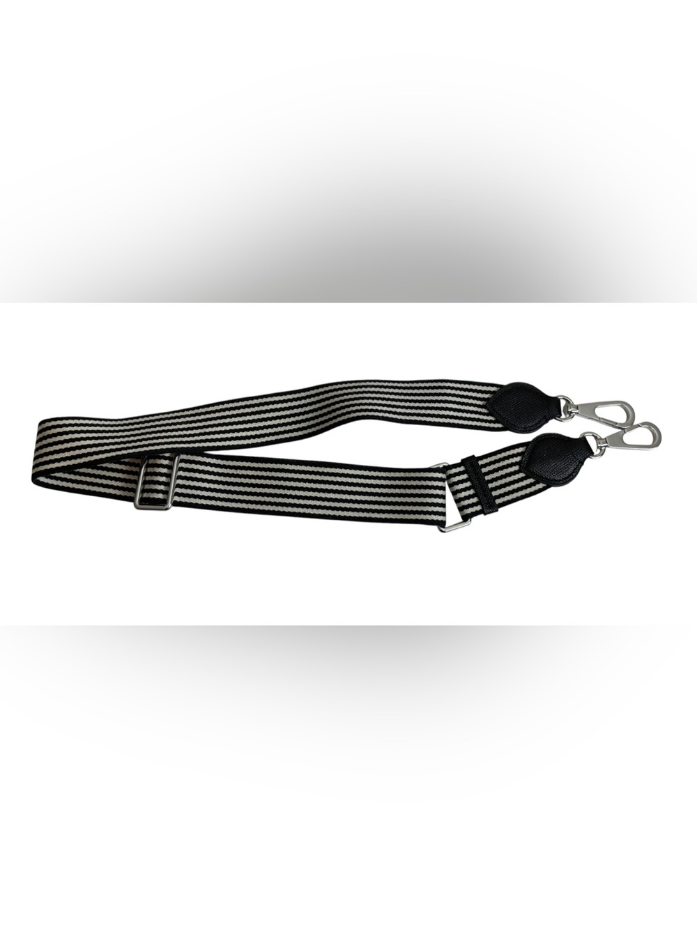 Rebecca Minkoff Gabby Hobo Bag Black x White Crossbody Strap